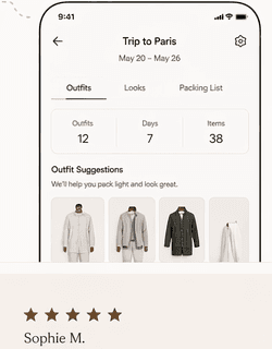 Plan outfits for a trip to Paris in Wairra